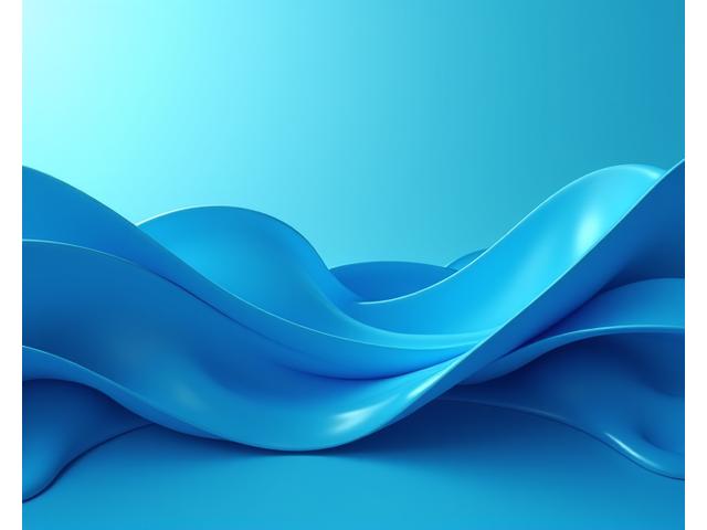 環境保護と技術革新を示す抽象的な青と緑のグラデーション