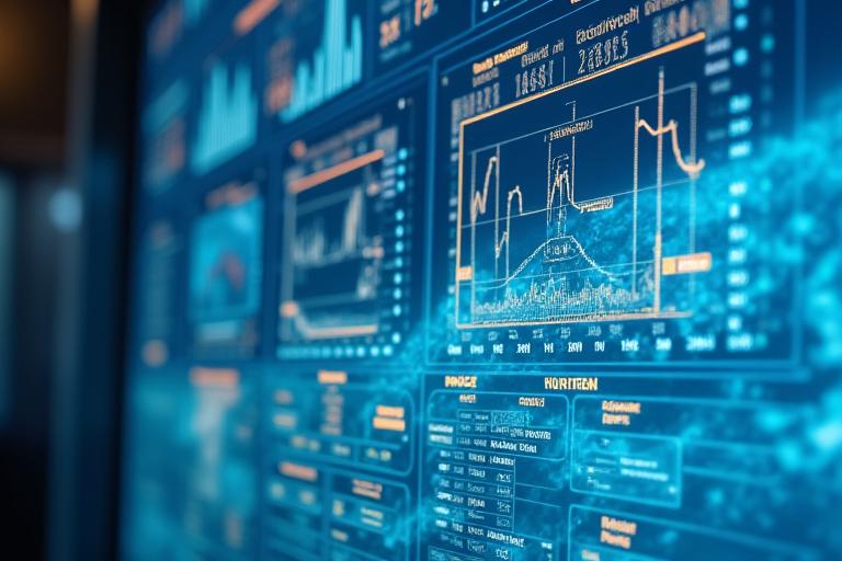 リアルタイム水質監視ダッシュボードとセンサー配置図。pH、溶存酸素、アンモニア濃度が表示されている