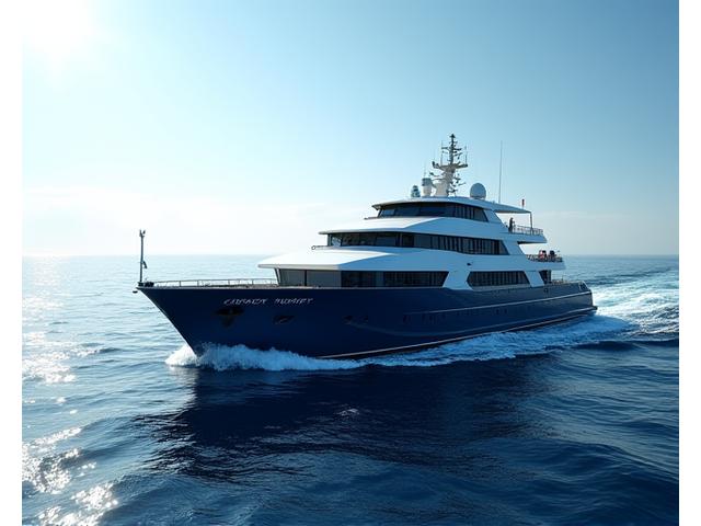 大規模漁船とAI予測マップ