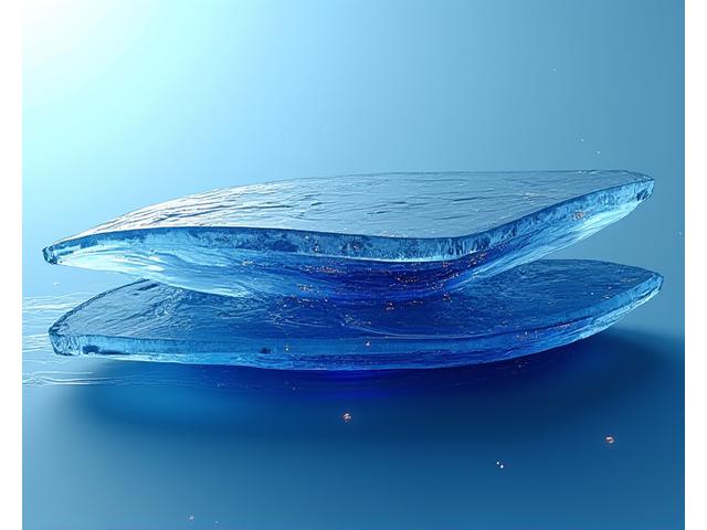 燃料効率改善を示すグラフと設計図